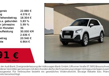 Audi Q2 7.700 km 22.880 &euro; Nürnberg 90441