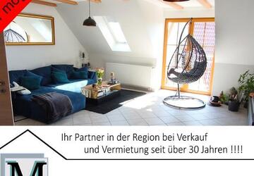 4 Zi. Wohnung in DG Galerie mit Garten (auf Wunsch), Balkon und Garage in Höchstadt OT - Wohnung Höchstadt OT | Angebot:26409507