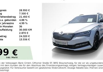 Skoda Superb 87.650 km 27.209 &euro; Lauf an der Pegnitz 91207