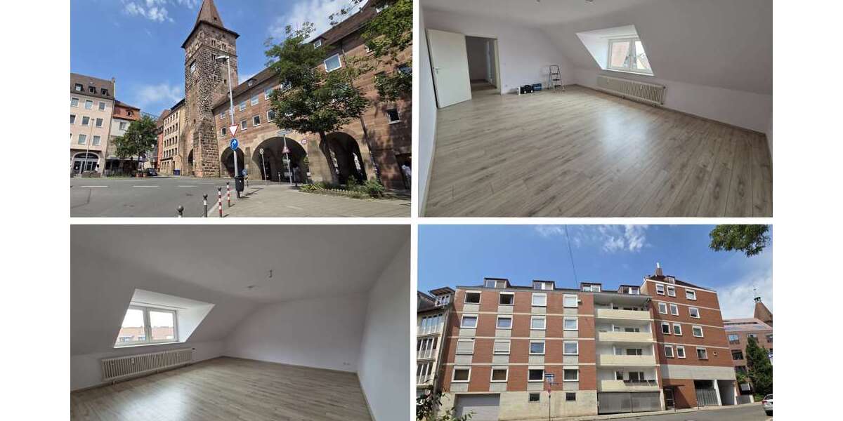Etagenwohnung Nürnberg Sebald - 1 Zimmer, 48 m&sup2;, 510&euro; | Angebot:27353151