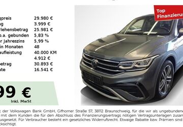 VW Tiguan Allspace 81.548 km 29.980 &euro; Cadolzburg 90556