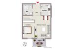 Etagenwohnung Nürnberg Katzwang - 2 Zimmer, 65 m&sup2;, 1.050&euro; | Angebot:26101736