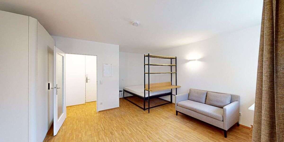 Etagenwohnung Erlangen Am Anger - 1 Zimmer, 27 m&sup2;, 585&euro; | Angebot:26968181